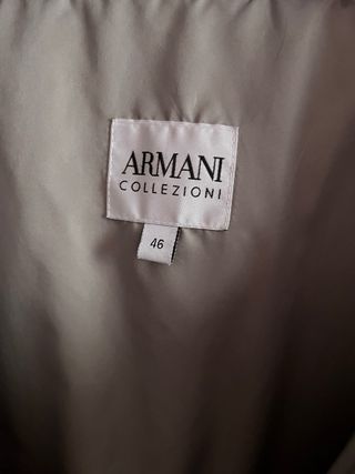 Parka Armani Mujer Beige