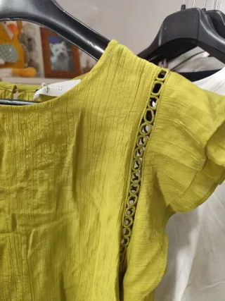 Blusón YB blanco con detalles