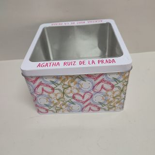 Caja Metálica Agatha Ruiz Vacía