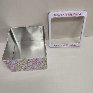 Caja Metálica Agatha Ruiz Vacía