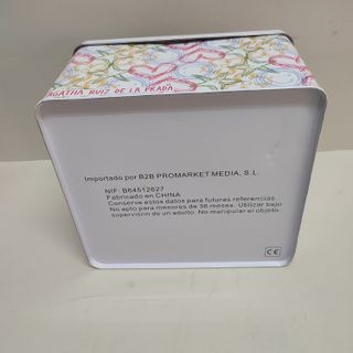 Caja Metálica Agatha Ruiz Vacía