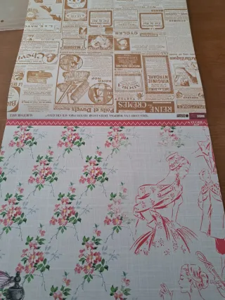 Colección de papeles para scrapbooking