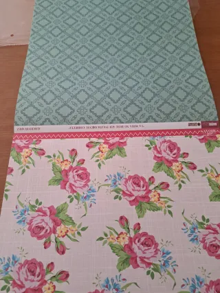 Colección de papeles para scrapbooking