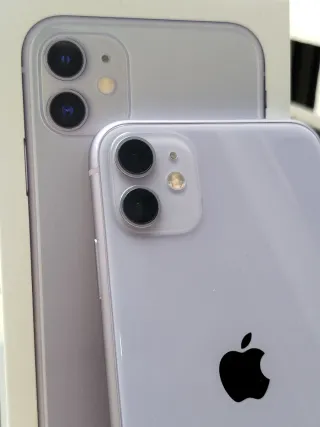 iPhone 11 Lila 64GB con caja