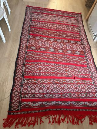 Alfombra de lana 250x135