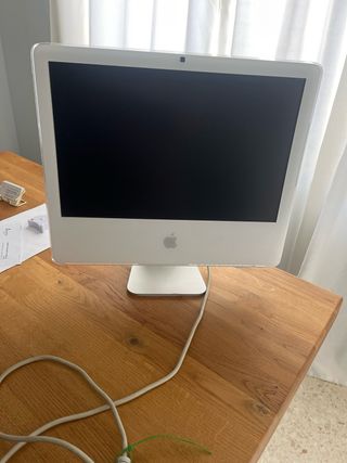 iMac Apple Blanco ~20 - Enciende - Pantalla Dañada