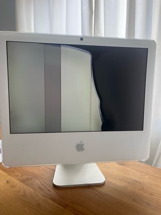 iMac Apple Blanco ~20 - Enciende - Pantalla Dañada