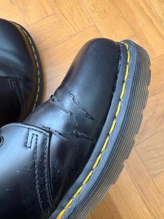 Zapatos Vegan Dr. Martens Negros.