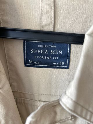 Chaqueta Beige Hombre