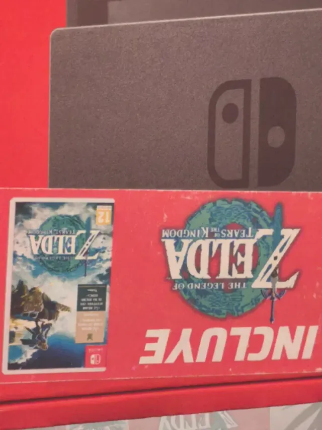 ‼️NUEVO Nintendo Switch + Zelda TOTK