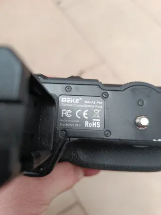 Empuñadura Baterías Meike para Sony R