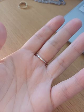 Anillo de plata
