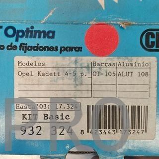 SOPORTE BACA OPEL KADETT NUEVO 932324
