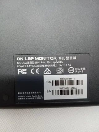 Monitor GeChic 15.6 Full HD 1080P