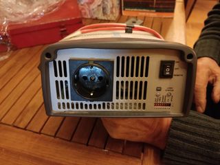 Microondas con transformador y soporte Camión