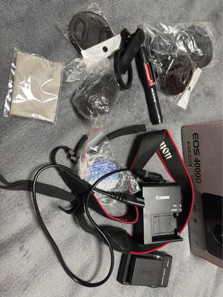 Cámara Canon EOS 4000D Kit EF-S 18-55mm