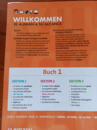 Libro Alemán Vaughan + CD