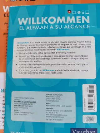 Libro Alemán Vaughan + CD