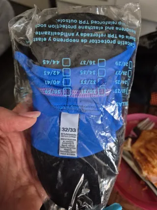 Escarpines/Calcetines de neopreno y elastano