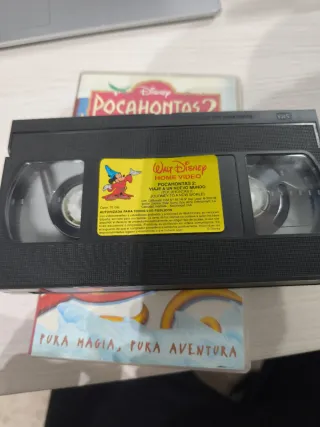 Pocahontas 2 VHS Viaje a un Nuevo Mundo