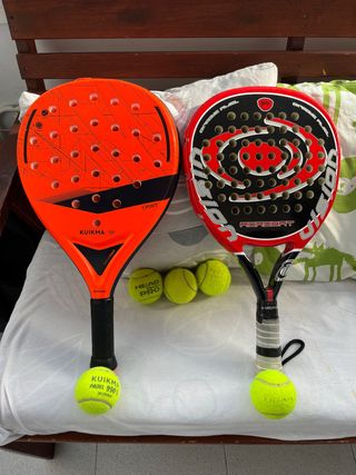 Palas y bolas de pádel