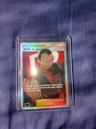 Carta Pokémon Exilio de Giovanni