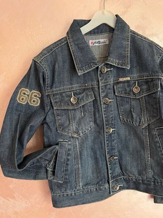 Giubbotto jeans bambino 8 anni