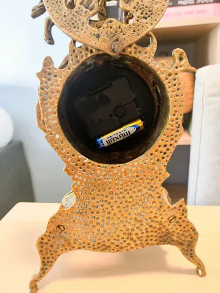 Reloj de Sobremesa Vintage Estilo Rococó/Clásico
