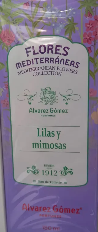 Perfume Lilas y Mimosas Alvarez Gómez 150ml