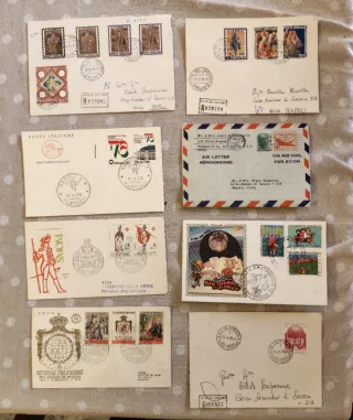 Cartoline e buste San Marino, Malta, Finlandia