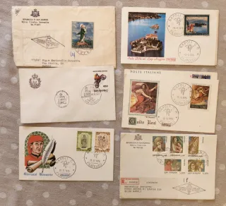 Cartoline e buste San Marino, Malta, Finlandia