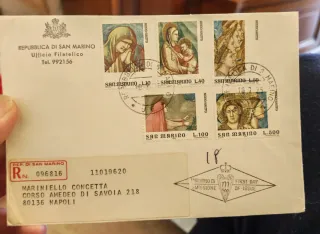 Cartoline e buste San Marino, Malta, Finlandia