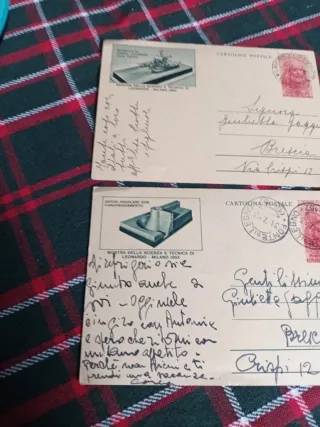 Cartoline 1953 Museo Leonardo Milano