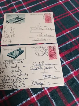 Cartoline 1953 Museo Leonardo Milano