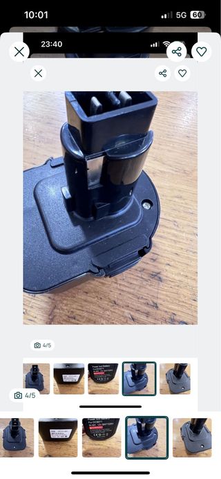 Bateria DeWalt DC9071 12V 9800mAh NOVO