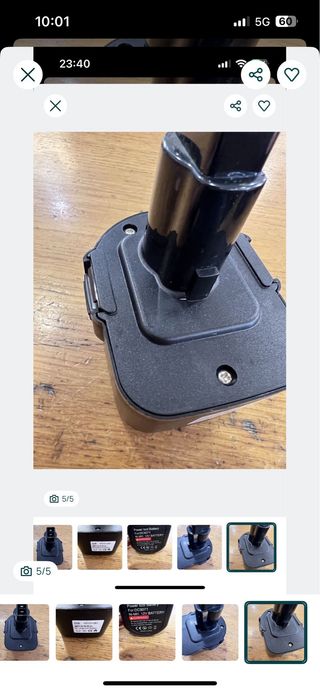 Bateria DeWalt DC9071 12V 9800mAh NOVO