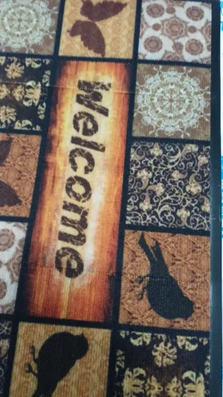 Zerbino Welcome effetto pietra