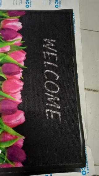 Zerbino Welcome effetto pietra