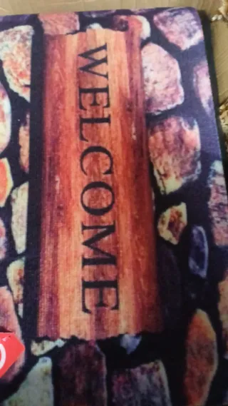 Zerbino Welcome effetto pietra