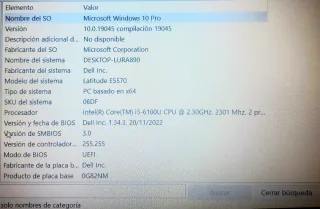 Portátil DELL Negro