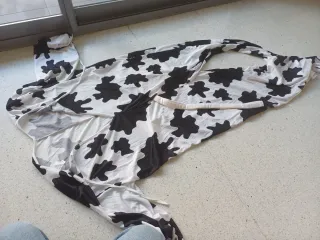 Disfraz de Vaca Adulto Talla m/l