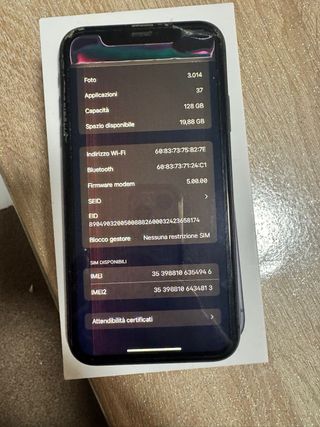iPhone 11 128GB Nero