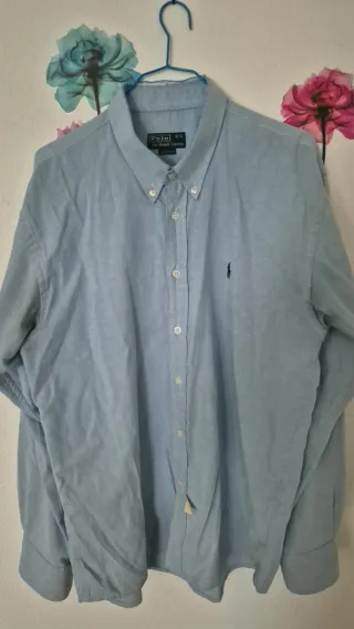 Camisa Polo Ralph Lauren Azul XL