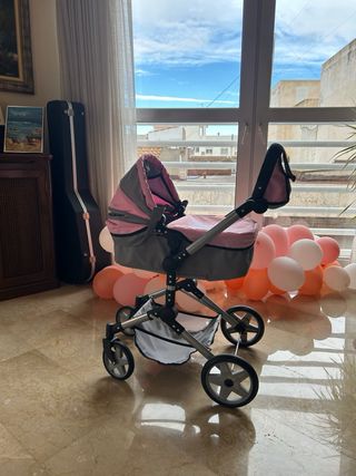 Cochecito de muñeca 3 en 1