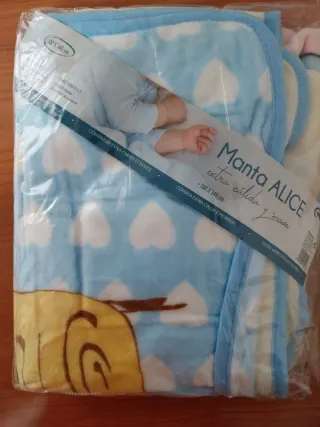 Manta polar Alice 100x140 cm