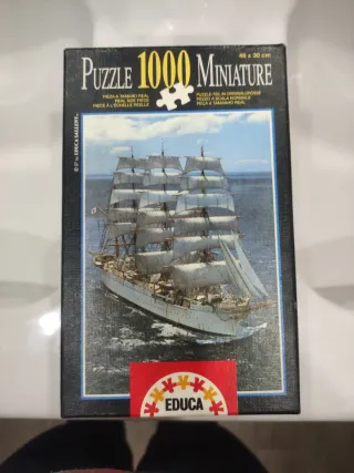 Puzzle Educa 1000 Miniatura Barco