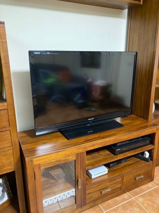 Muebles de salón teka macizos Banak colonial