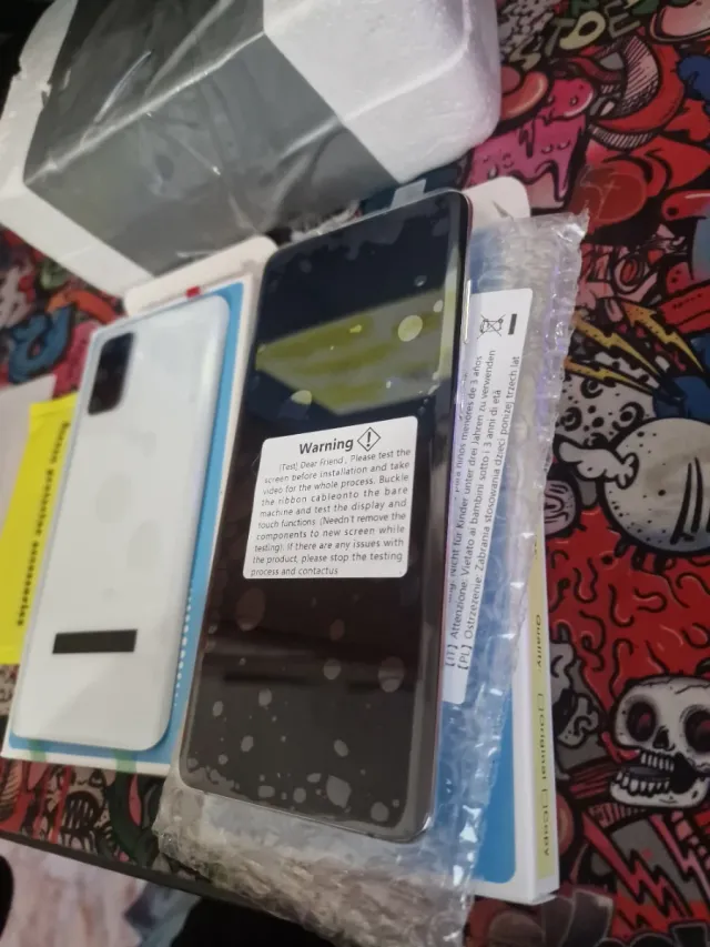 Pantalla Samsung y Cristal Trasero Nuevos S20 plus