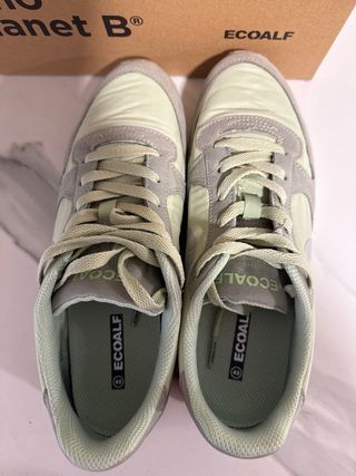 Zapatillas ECOALF grises y verdes