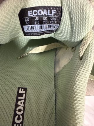 Zapatillas ECOALF grises y verdes